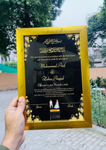 Load image into Gallery viewer, Royal Nikah Certificate Frame | NC-189
