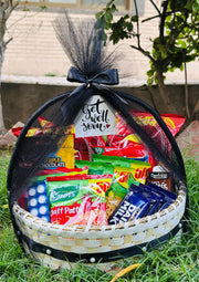 Thoughtful Get Well Soon Snacks Basket | GB-086
