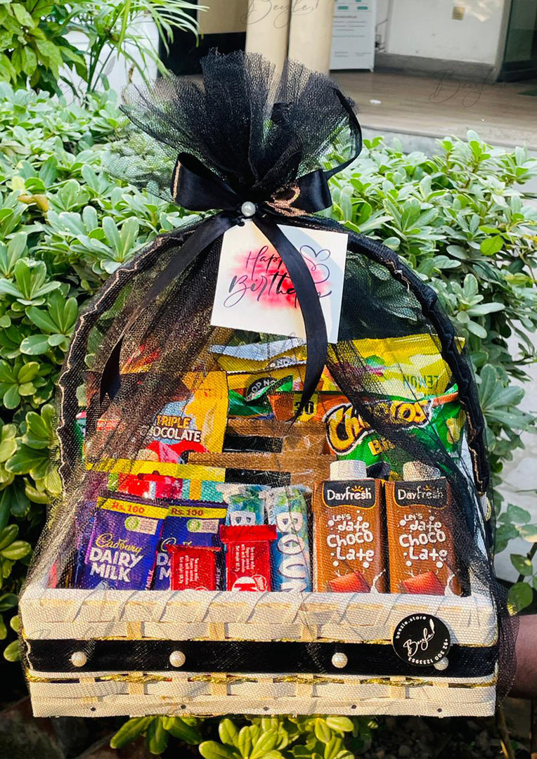Black Treat Basket | GB-223