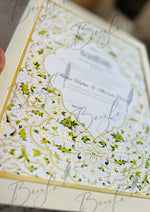 Load image into Gallery viewer, Nikah Certificate With Customized Attractive Print  | NC-061
