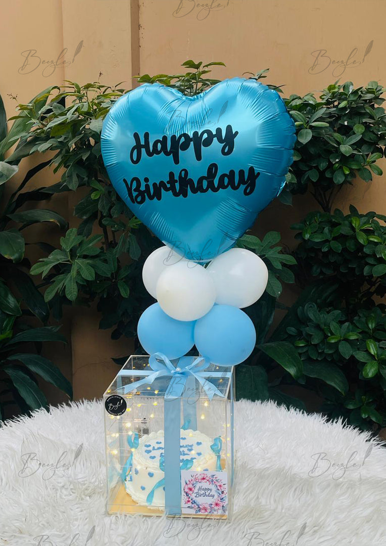 Blue Birthday GIft Box CB-033