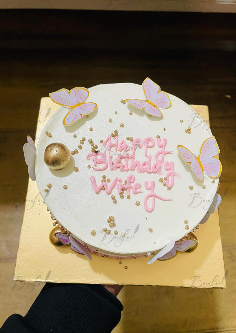 Romantic Hearts Cake | GC-166