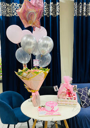 Celebration Set with Balloons and Cake | GDEL-142