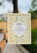 Load image into Gallery viewer, Nikah Certificate With Customized Attractive Print  | NC-061
