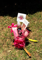Load image into Gallery viewer, Pretty Pink Birthday Self-Care Gift Basket | GB-149
