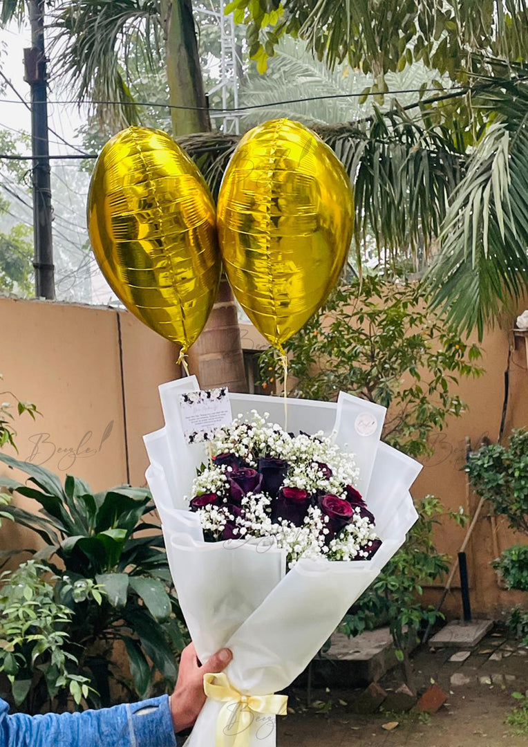 Golden Heart Bloom Bouquet | BCG-272