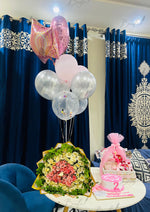 Load image into Gallery viewer, Celebration Set with Balloons and Cake | GDEL-142
