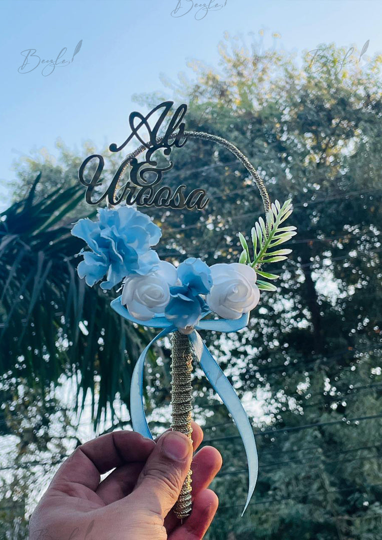 Blue Blossom Nikkah Pen | PEN-112