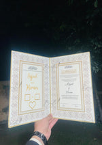 Load image into Gallery viewer, Ivory Nikah Booklet | NB-061