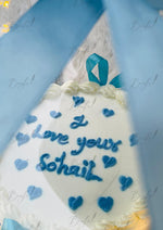 Load image into Gallery viewer, Blue Birthday GIft Box CB-033