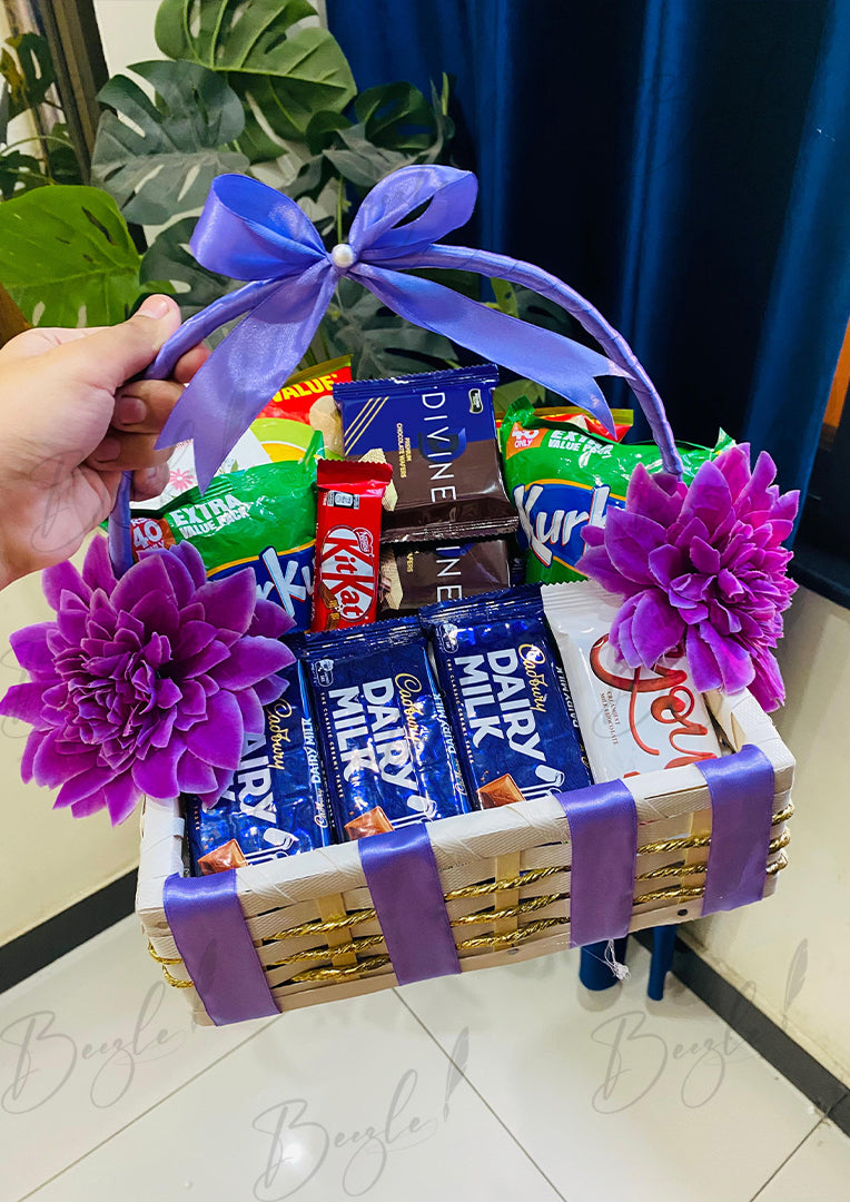 Purple Delight Snack Basket | GB-117