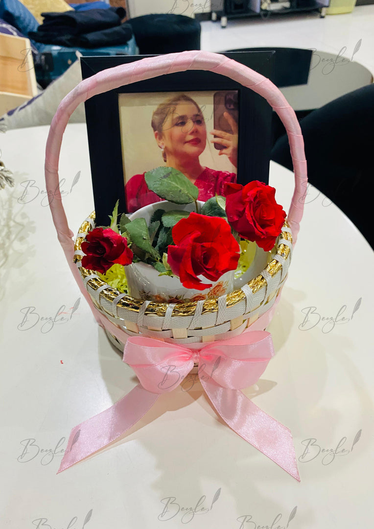 Personalised Photo Frame Basket | GB-123