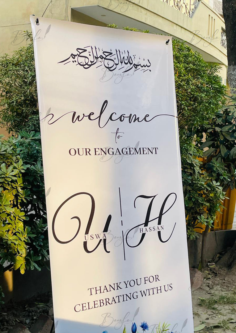 Engagement Welcome Stand | WWB-021
