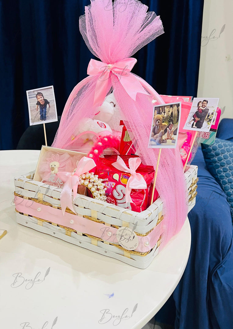 Personalized Gift Basket with Photos | GB-175