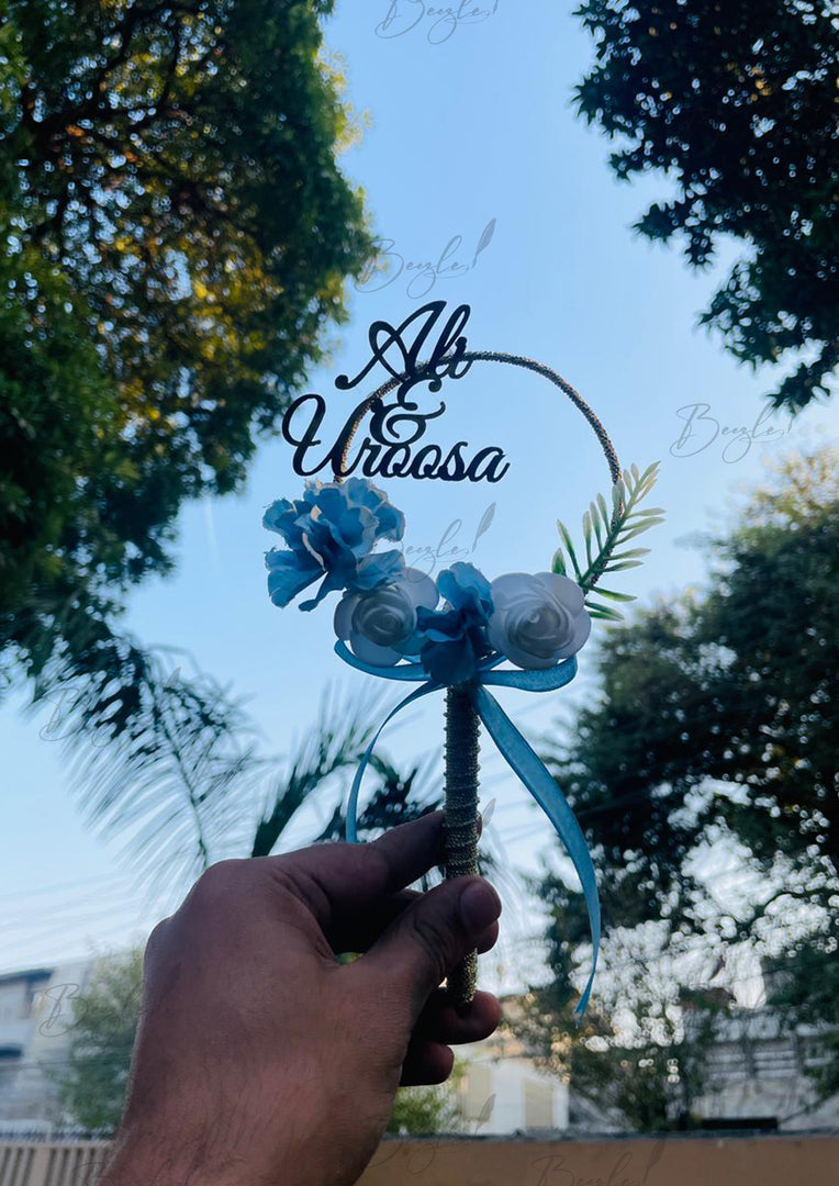 Blue Blossom Nikkah Pen | PEN-112