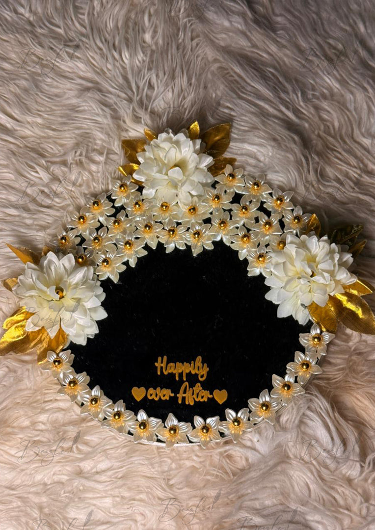 Forever Pearl Glass Mirror Set | DPG-012