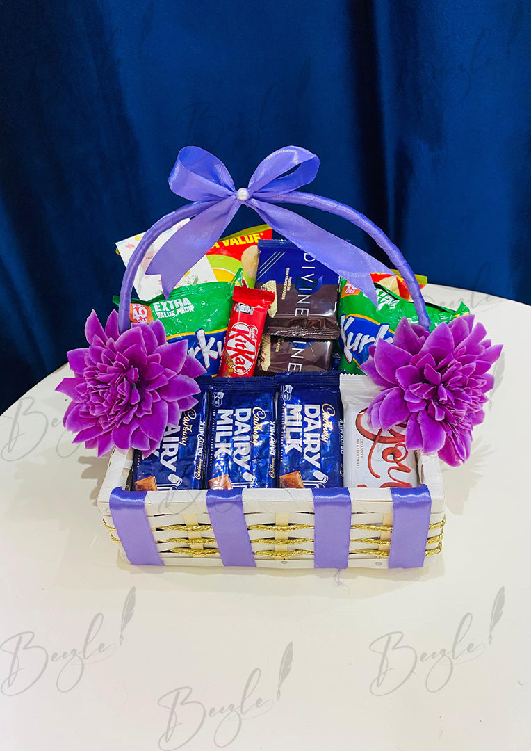 Purple Delight Snack Basket | GB-117