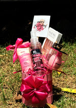 Load image into Gallery viewer, Pretty Pink Birthday Self-Care Gift Basket | GB-149
