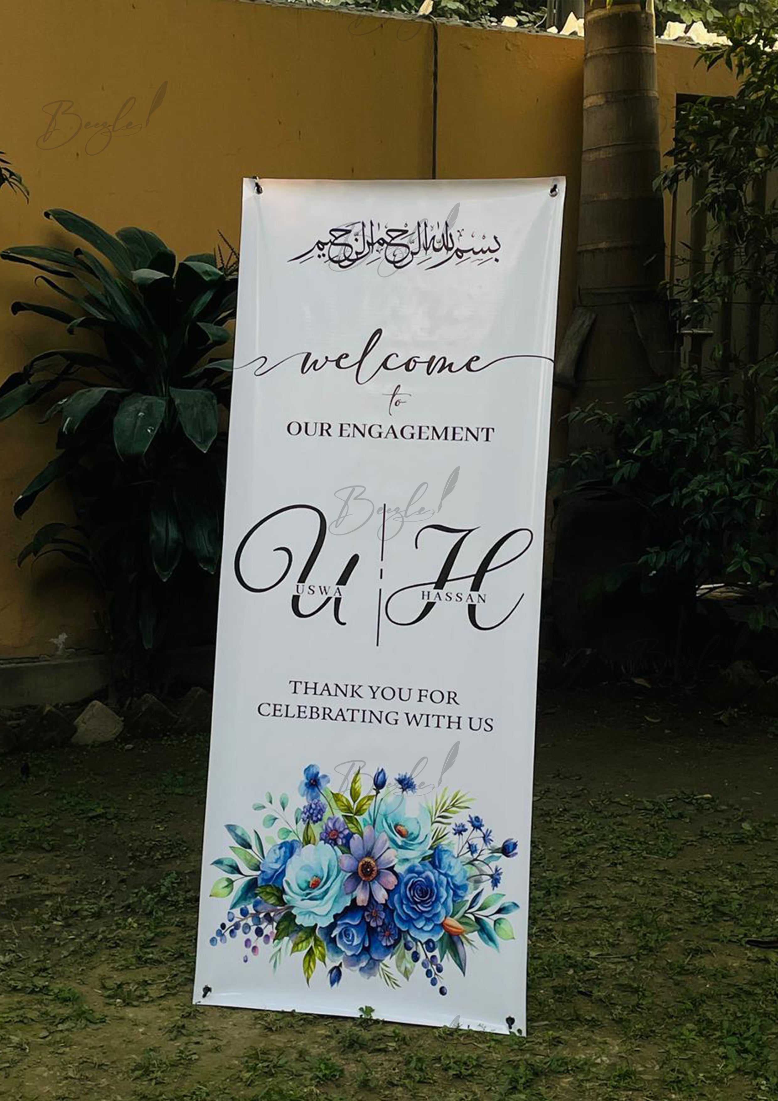 【受注製作品】Wedding Welcome Board Wedding Welcome Board – A Grand First Impression – Beezle Store