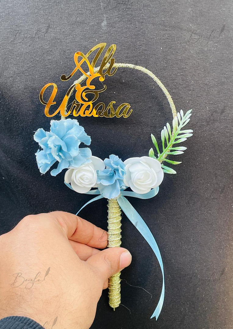 Blue Blossom Nikkah Pen | PEN-112