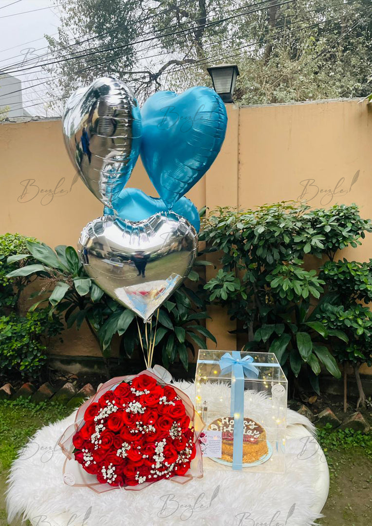 Blue Heart Bliss Set | GDEL-347