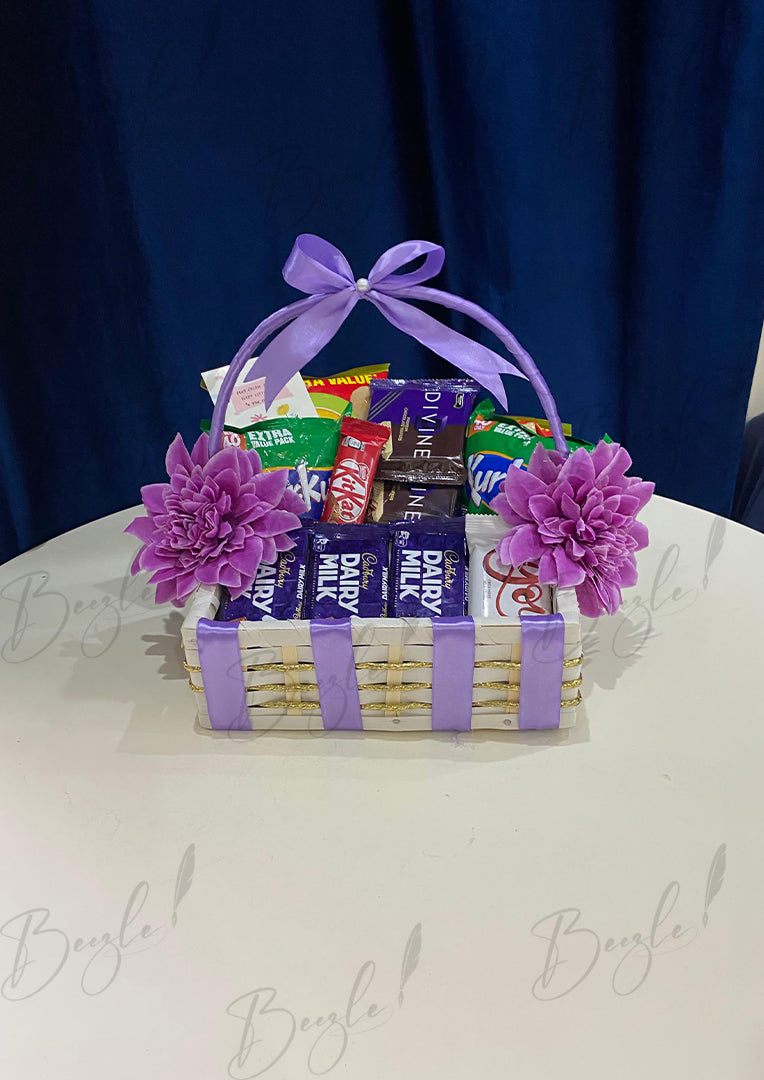 Purple Delight Snack Basket | GB-117