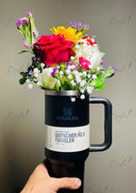 Load image into Gallery viewer, Bold Black Tumbler | TBR-003
