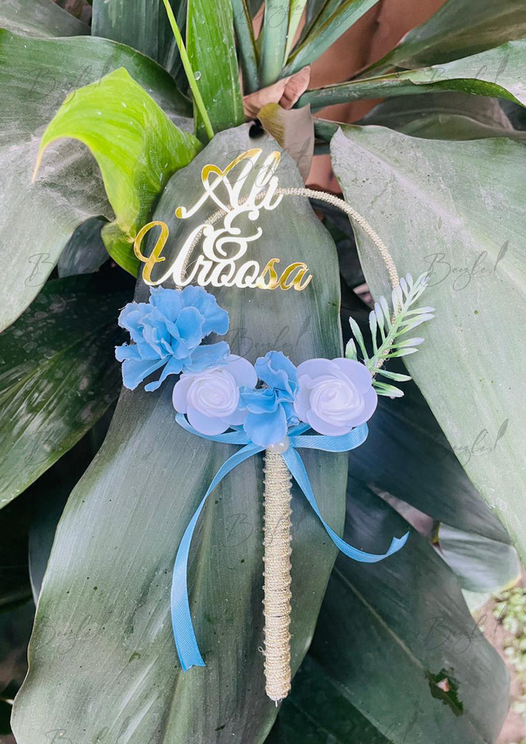 Blue Blossom Nikkah Pen | PEN-112