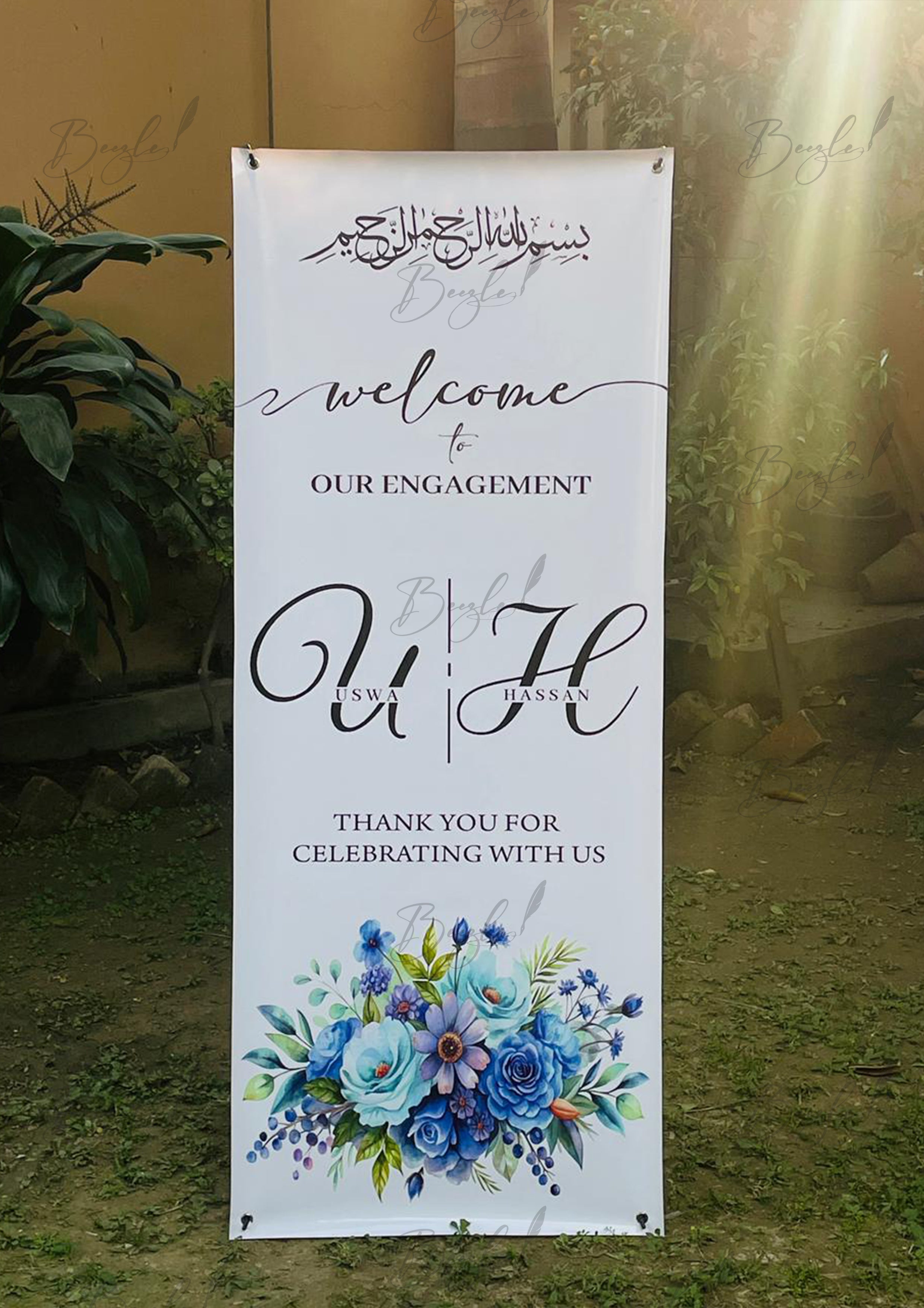 【受注製作品】Wedding Welcome Board Wedding Welcome Board – A Grand First Impression – Beezle Store