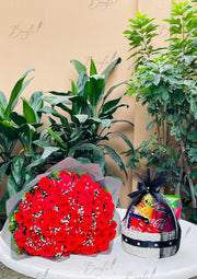 Floral Love Basket Combo | GDEL-216