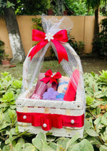 Load image into Gallery viewer, Glow Gift Basket with Red Ribbon | GB-181
