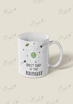 Load image into Gallery viewer, Best Dad in the Universe Mug – Galaxy-Inspired Gift | CC-022
