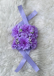 Purple Floral Gajray Set | GAY-012