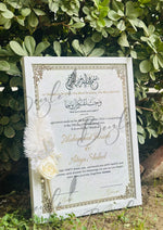 Load image into Gallery viewer, The Luxury Nikah Certificate And Beautiful Nikkah Pen | DEL-055
