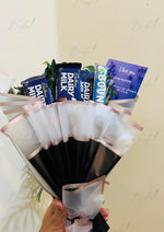 Load image into Gallery viewer, Stylish Fan-Wrapped Chocolates Bouquet | BCG-052
