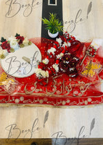 Load image into Gallery viewer, Nikkah Dupatta, Attractive Tray, Gajray, and Beautiful Pen
