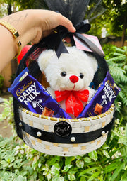 Teddy Choco Basket | GB-276