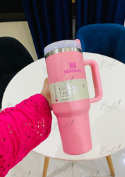Stanley Pink Quencher Tumbler 40 oz | TBR-001