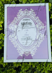 Luxury Nikah Certificate