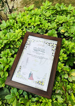 Load image into Gallery viewer, Luxury Nikah Certificate with Black Attractive Design | NC-165
