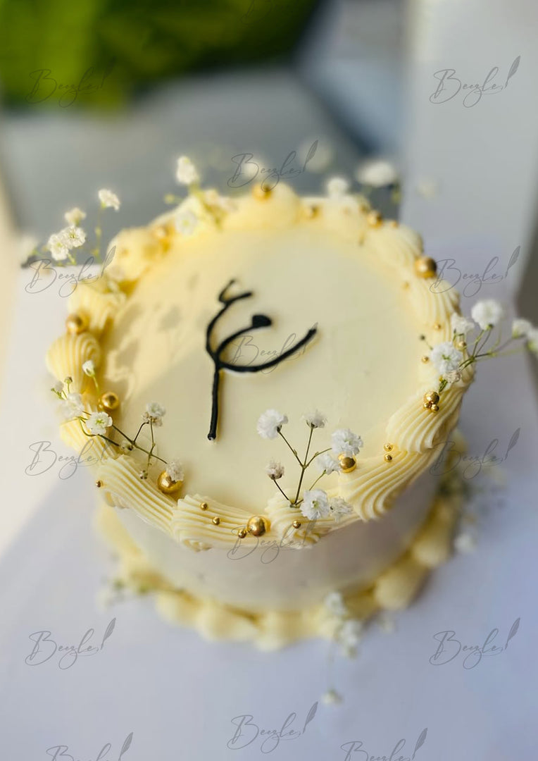 Baby’s Breath Cream Cake | GC-126