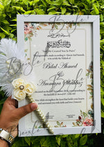 Load image into Gallery viewer, Nikkah Certificate With Attractive Nikah Pen
