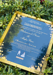 Personalized Printed Certificate Nikkah Frame | NC-182