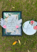 Load image into Gallery viewer, The Best Deal: Luxury Nikah Certificate, Two Nikkah Pen And Attractive Nikkah Tray | DEL-056
