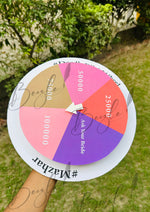 Load image into Gallery viewer, Spin &amp; Win Doodh Pilai Wheel for Fun Wedding Rituals | DPT-001
