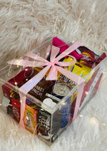 Load image into Gallery viewer, Charming Snack Delight Box with Pink Ribbon | GBO-031
