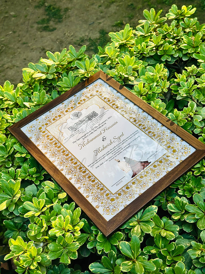  Nikkah Certificate