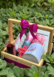 Mother’s Day Gift Basket with Mug & Lipstick | GB-112