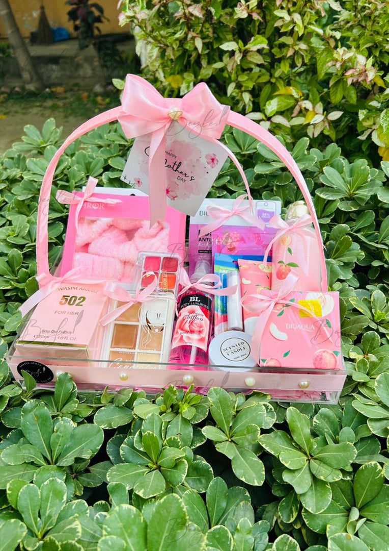 Pink Beauty Hamper Gift | GBO-274