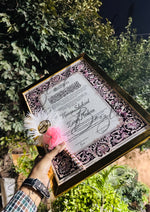 Load image into Gallery viewer, The Luxury Nikah Certificate With Beautiful Nikah Pen | DEL-109
